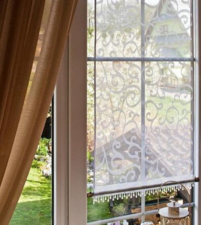 Шьем занавески для пластиковых окон