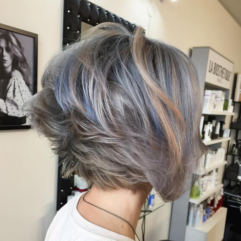 Шестьдесят стильных многослойных стрижек для коротких волос