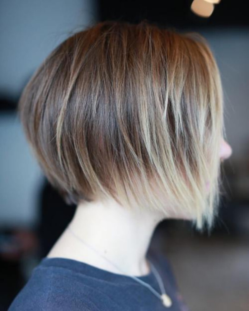 Шестьдесят стильных многослойных стрижек для коротких волос