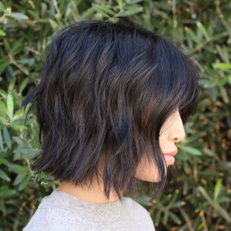 Шестьдесят стильных многослойных стрижек для коротких волос