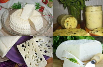 Домашние сыры. 15 рецептов приготовления