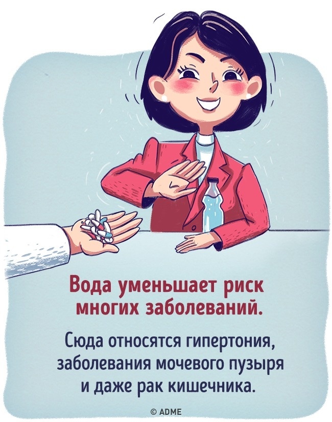 Что будет, если все напитки заменить водой