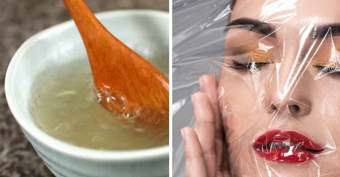 5 дней смешивала желатин и глицерин. Эта маска в салонах красоты пользуется огромным спросом.