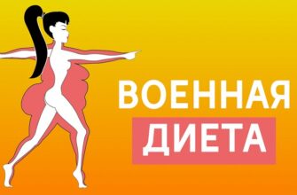 Трехдневная военная диета: за неделю уходит 4,5 килограмма жира!