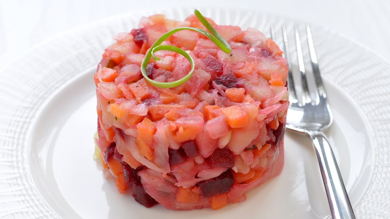 Винегрет: классический рецепт с горошком