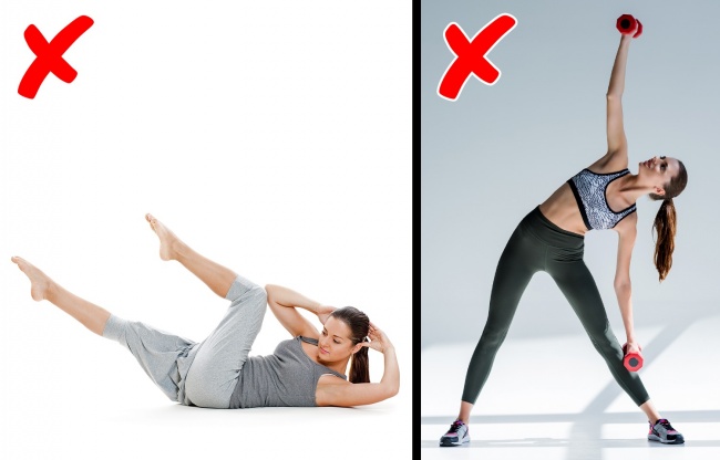 Комплекс упражнений за 9 минут, с которым пресс станет плоским, а талия тонкой