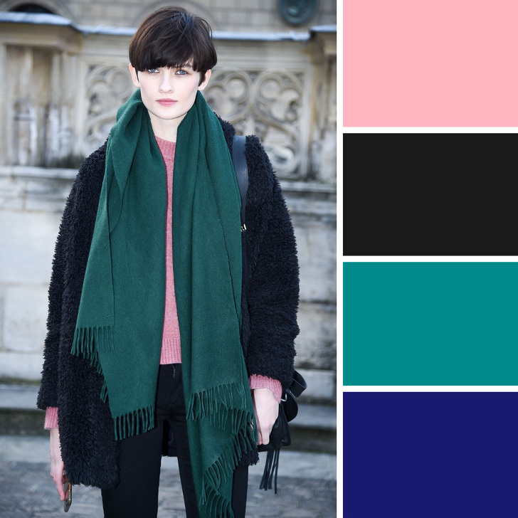 10 цветовых сочетаний, которые помогут правильно комбинировать зимний гардероб