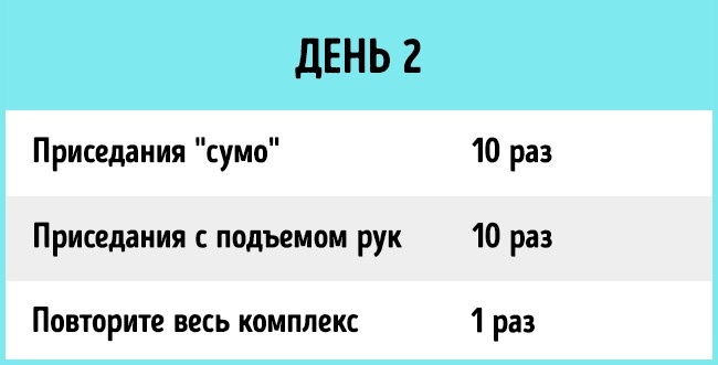 12 упражнений, чтобы подтянуть попу и ноги за 1 неделю