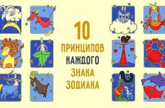 10 принципов каждого знака зодиака — Все в точку !