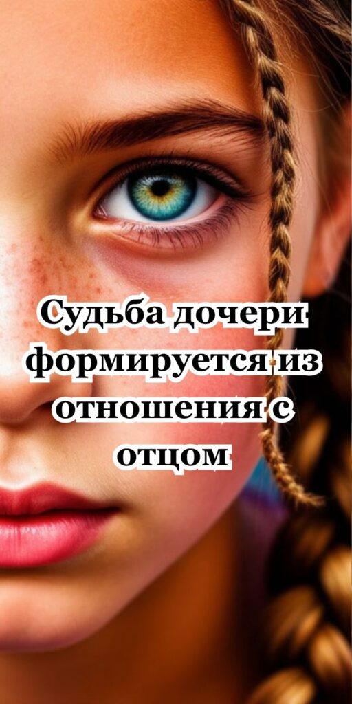 Судьба дочери формируется из отношения с отцом