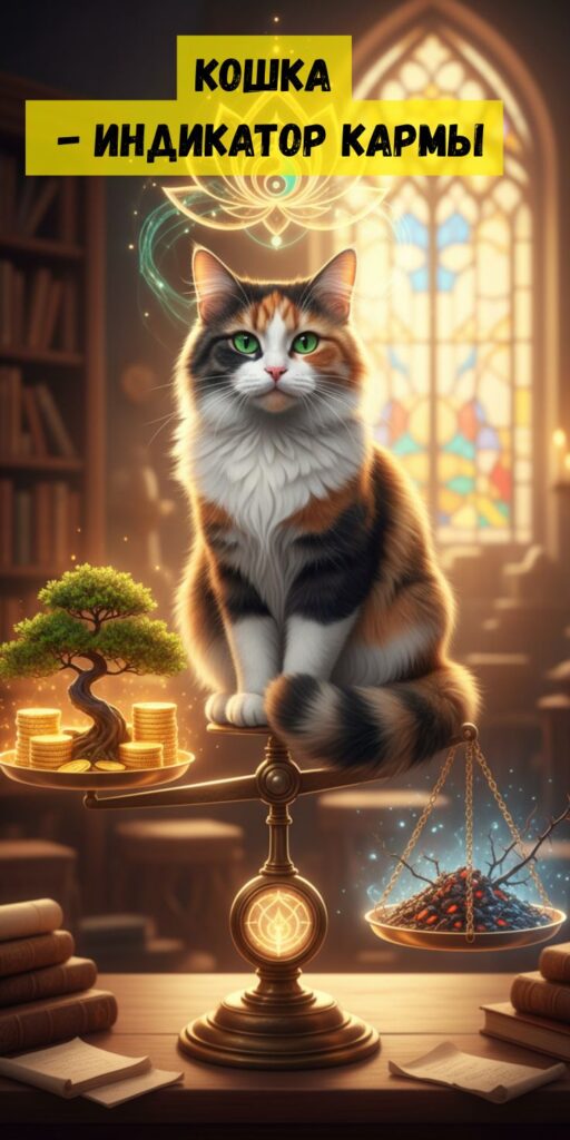 Кошка — индикатор кармы Кошка — индикатор кармы