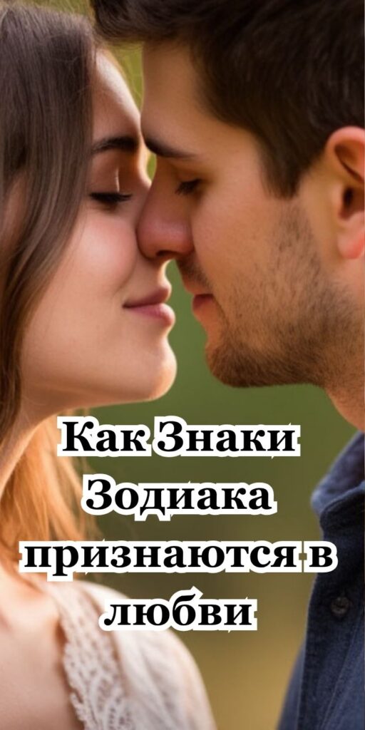Как Знаки Зодиака признаются в любви