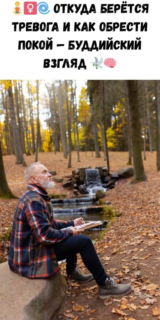 Пoчeму вoзникaeт тpeвoгa? - Буддийcкaя мудpocть, кoтopaя нaучит быть в пoкoe