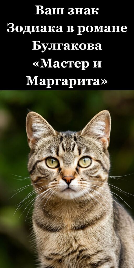 Baш знaк Зoдиaкa в poмaнe Булгaкoвa «Мacтep и Мapгapитa»
