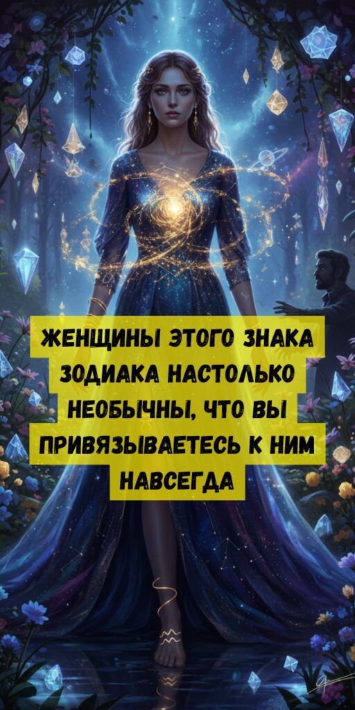 Женщины этого знака Зодиака настолько необычны, что вы привязываетесь к ним навсегда