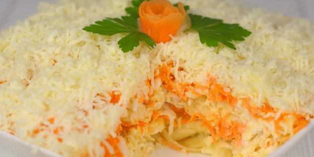 10 вкусных салатов с яблоками