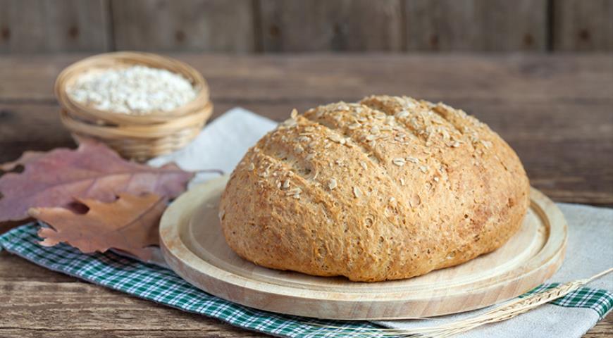 Хлеб из геркулесовой каши