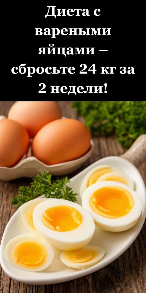 Диета с вареными яйцами – сбросьте 24 кг за 2 недели!