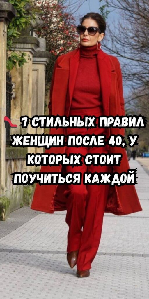 👠 7 стильных правил женщин после 40, у которых стоит поучиться каждой