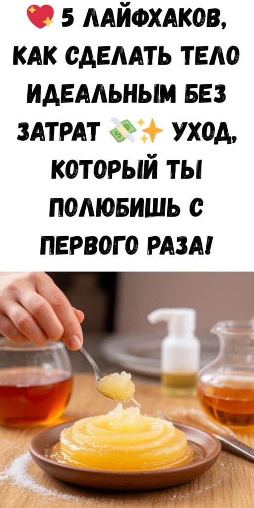 💖 5 лайфхаков, как сделать тело идеальным без затрат 💸✨ Уход, который ты полюбишь с первого раза!