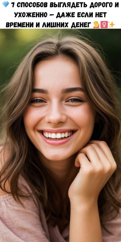 💎 7 способов выглядеть дорого и ухоженно — даже если нет времени и лишних денег 💁‍♀️✨