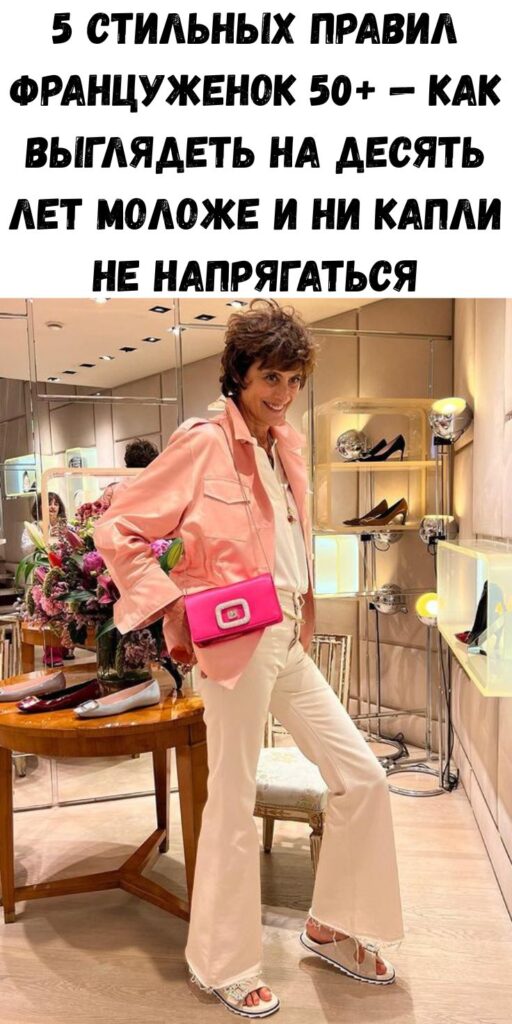 5 стильных правил француженок 50+ — как выглядеть на десять лет моложе и ни капли не напрягаться