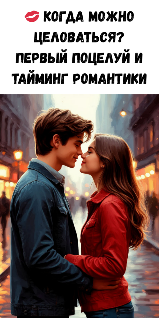 💋 Когда можно целоваться? Первый поцелуй и тайминг романтики