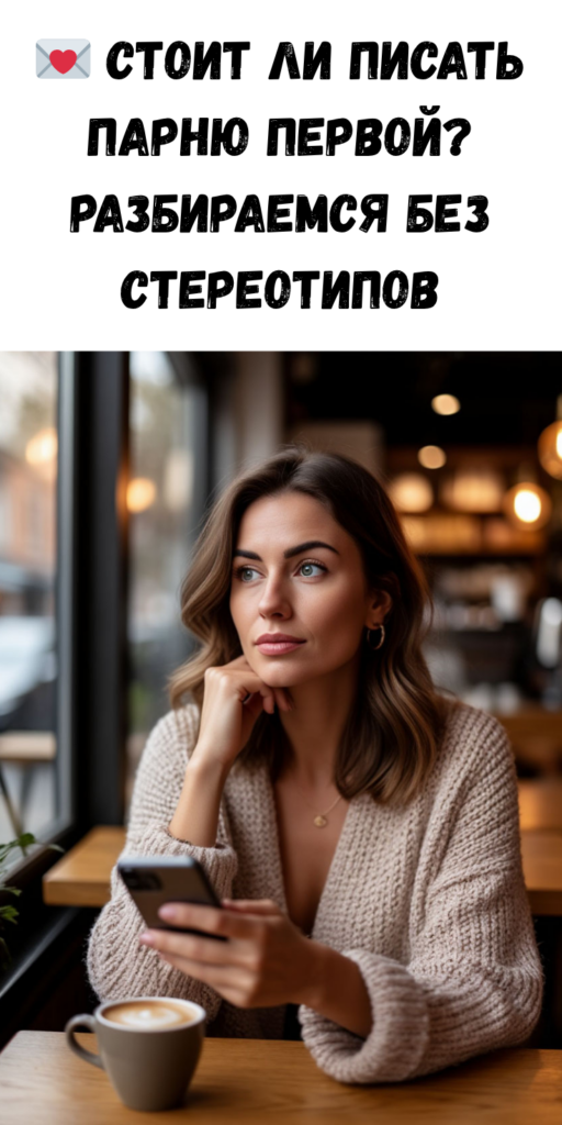 💌 Стоит ли писать парню первой? Разбираемся без стереотипов