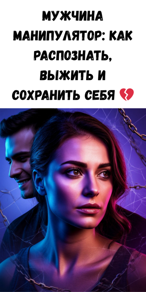 Мужчина манипулятор: как распознать, выжить и сохранить себя 💔✨