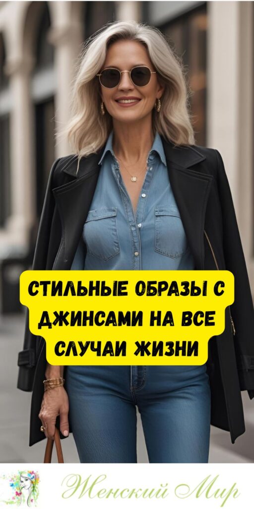 Стильные образы с джинсами на все случаи жизни