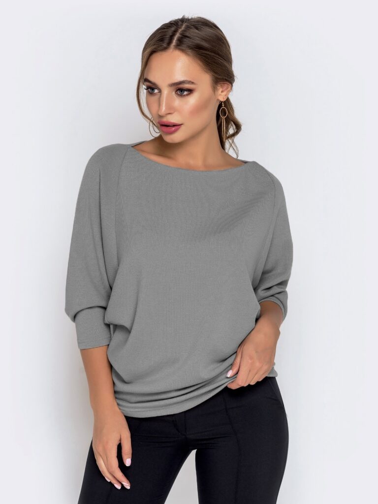 10 волшебных луков с блузкой «летучая мышь»: женственность на максимуме!