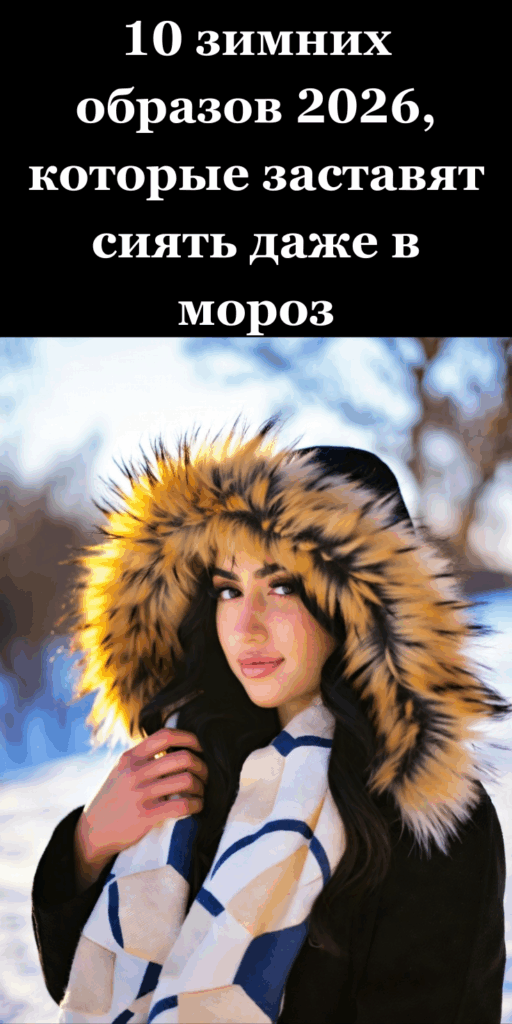 10 зимних образов 2026, которые заставят сиять даже в мороз