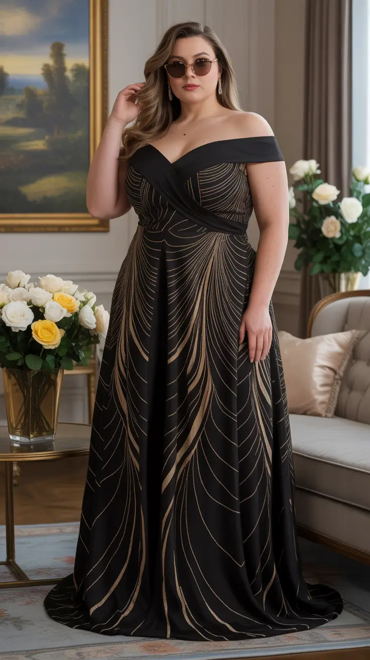 25 шикарных нарядов больших размеров для женщин: элегантные, уверенные и полностью соответствующие трендам