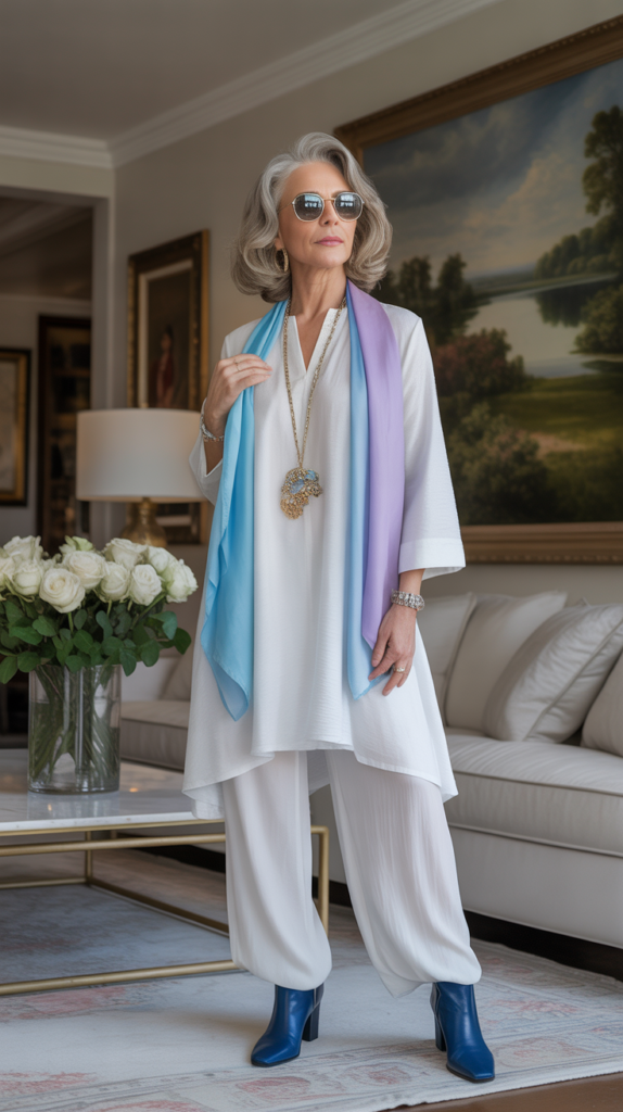 25 повседневных образов для женщин старше 50 лет: свежие, современные и непринуждённо-шикарные