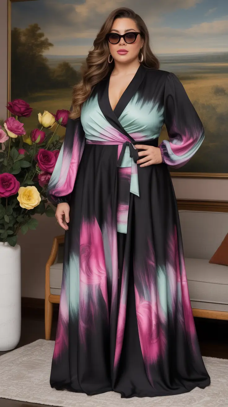 25 шикарных нарядов больших размеров для женщин: элегантные, уверенные и полностью соответствующие трендам