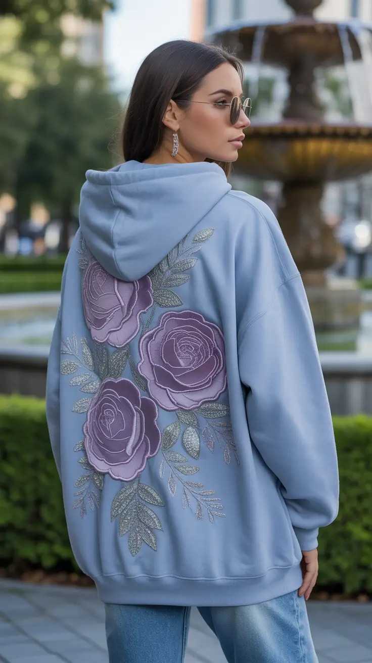 25 стильных образов с худи: уютные, стильные и простые образы, которые стоит попробовать в этом году