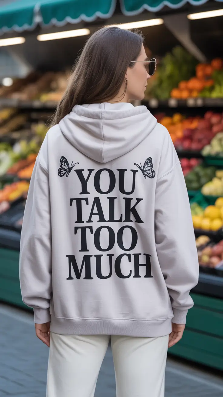 25 стильных образов с худи: уютные, стильные и простые образы, которые стоит попробовать в этом году