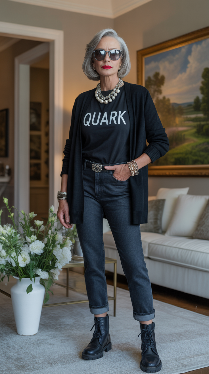 25 повседневных образов для женщин старше 50 лет: свежие, современные и непринуждённо-шикарные