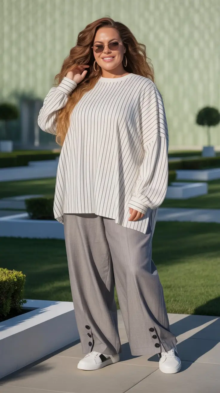 23 стильных образа для женщин среднего размера: свежие идеи для современного и уверенного образа