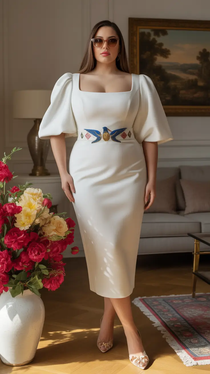 25 шикарных нарядов больших размеров для женщин: элегантные, уверенные и полностью соответствующие трендам