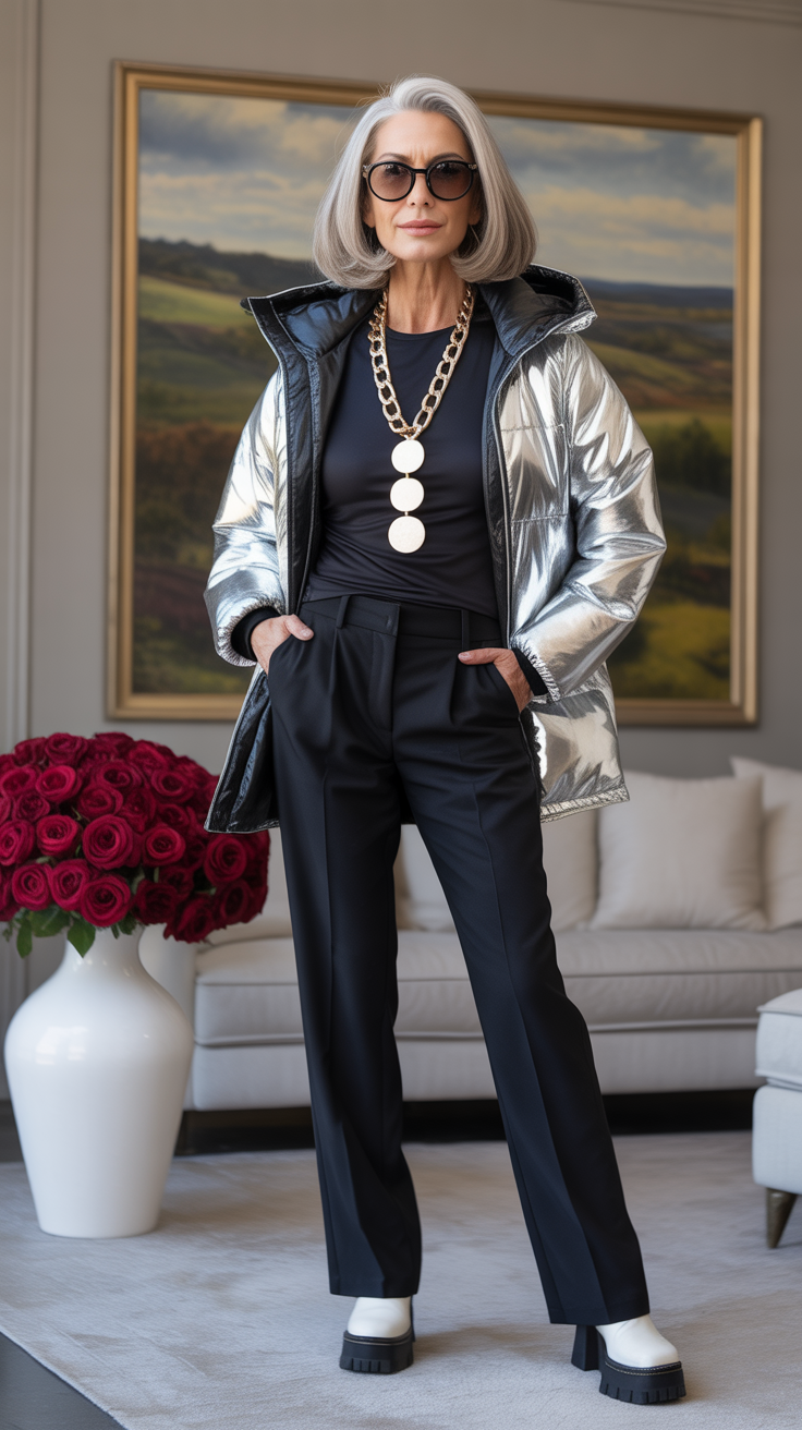 25 повседневных образов для женщин старше 50 лет: свежие, современные и непринуждённо-шикарные