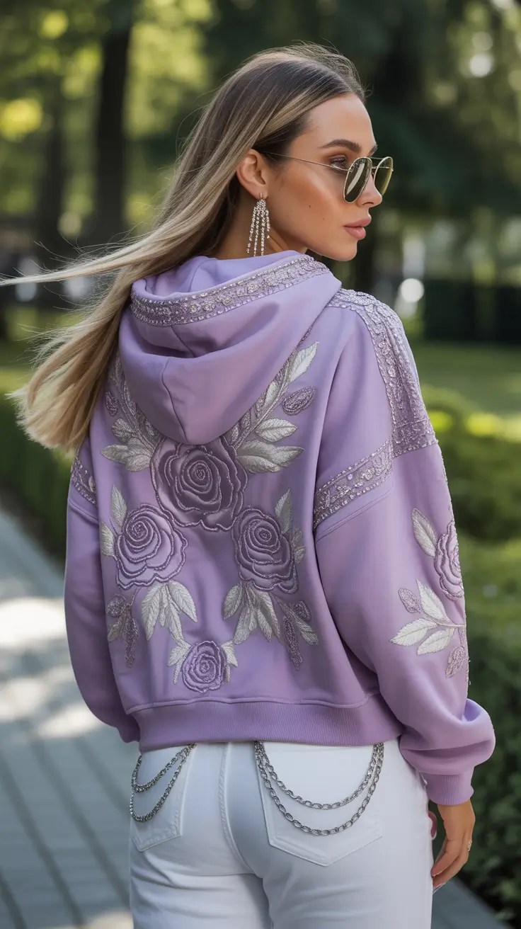 25 стильных образов с худи: уютные, стильные и простые образы, которые стоит попробовать в этом году