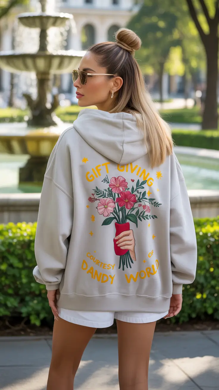 25 стильных образов с худи: уютные, стильные и простые образы, которые стоит попробовать в этом году