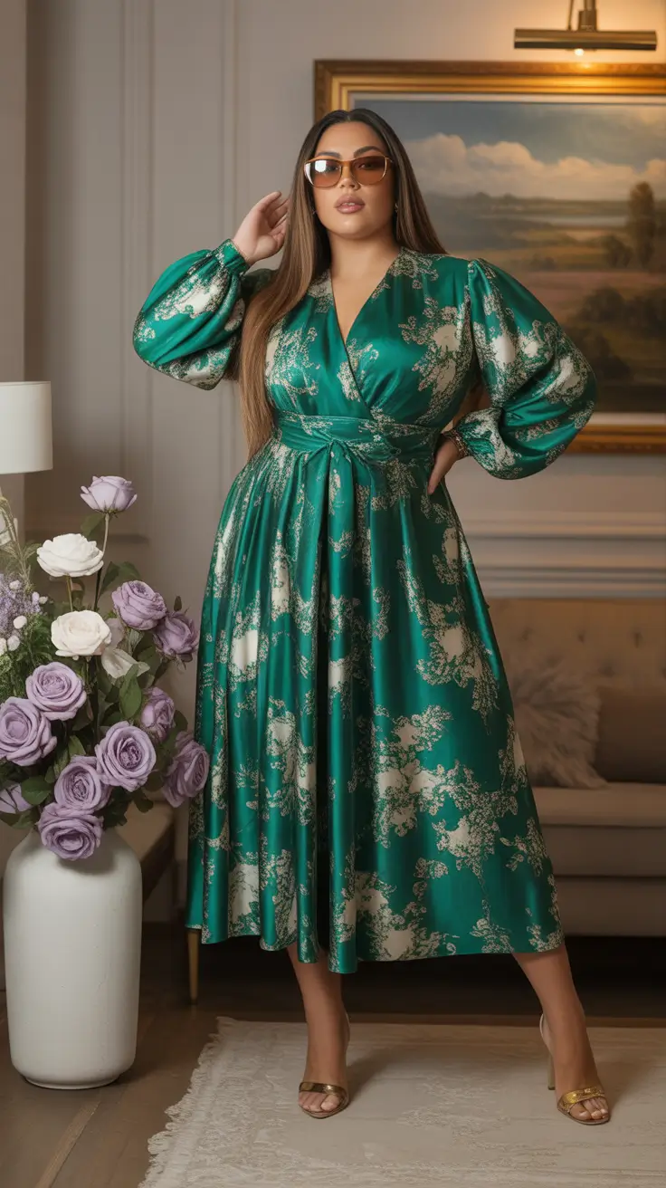 25 шикарных нарядов больших размеров для женщин: элегантные, уверенные и полностью соответствующие трендам