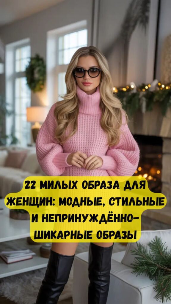 22 милых образа для женщин: модные, стильные и непринуждённо-шикарные образы
