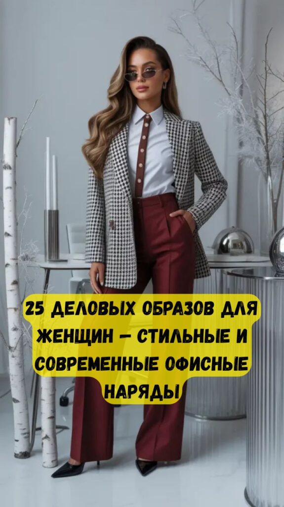 25 деловых образов для женщин — стильные и современные офисные наряды