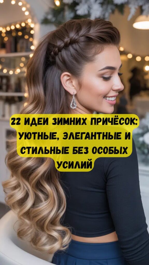 22 идеи зимних причёсок: уютные, элегантные и стильные без особых усилий