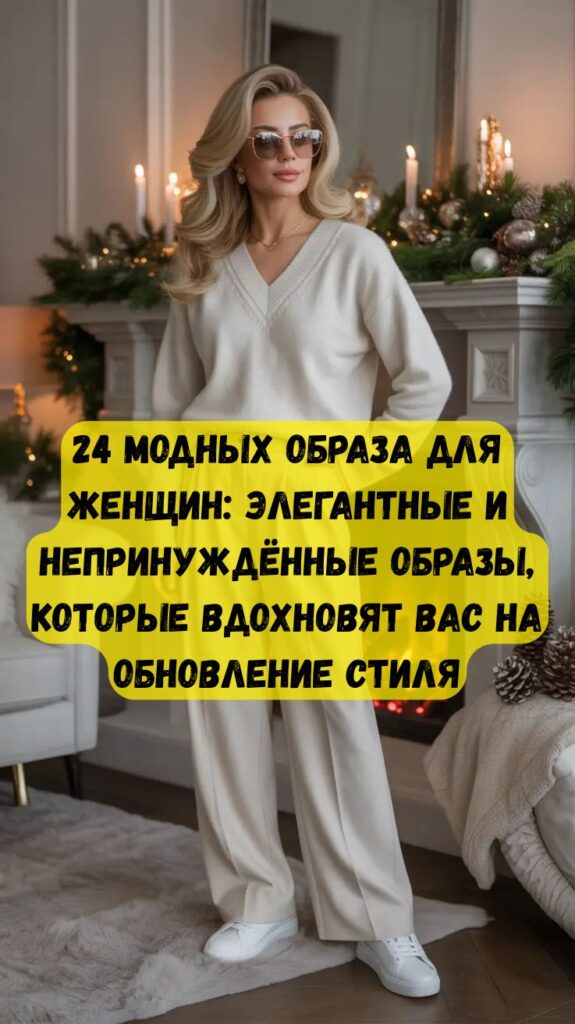 24 модных образа для женщин: элегантные и непринуждённые образы, которые вдохновят вас на обновление стиля 24 модных образа для женщин: элегантные и непринуждённые образы, которые вдохновят вас на обновление стиля