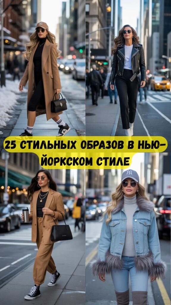 25 стильных образов в нью-йоркском стиле: простые идеи уличного стиля, которые вы захотите повторить в этом году