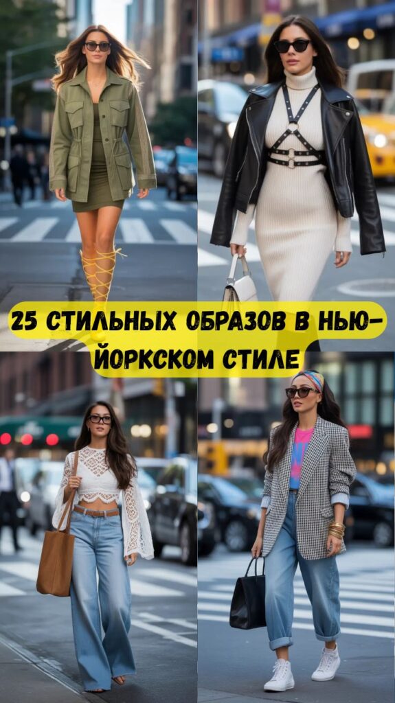 25 стильных образов в нью-йоркском стиле: простые идеи уличного стиля, которые вы захотите повторить в этом году